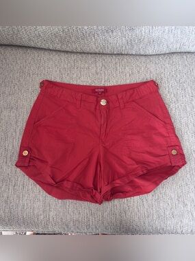 GUESS Women's Crimson Utility Shorts